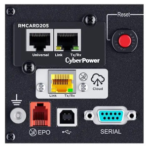 CyberPower PR750RTXL2UC Rack/Tower UPS, UL Rated, Rotatable LCD panel, 8× NEMA 5-15R, Expanded runtime